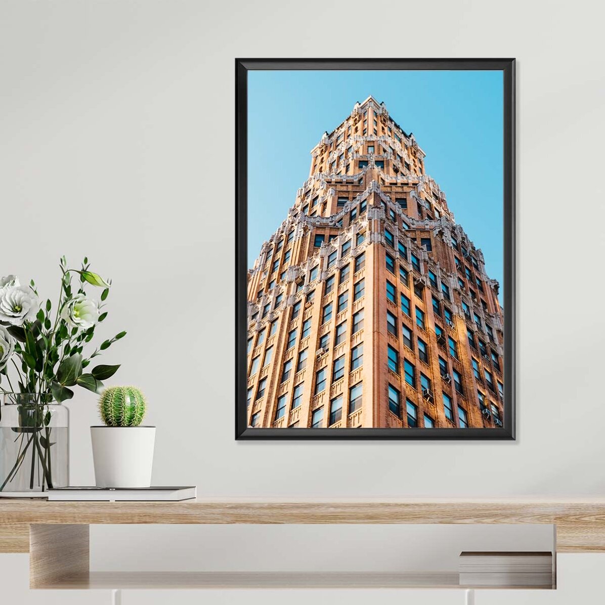 Poster: Gebäude in New York