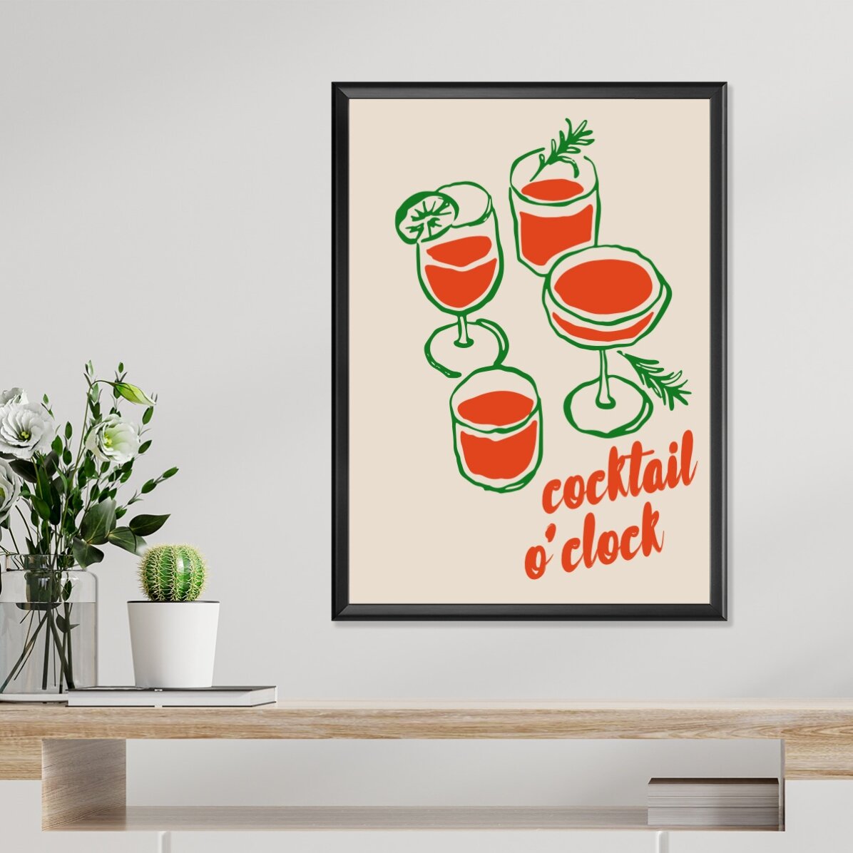 Poster „Cocktail o