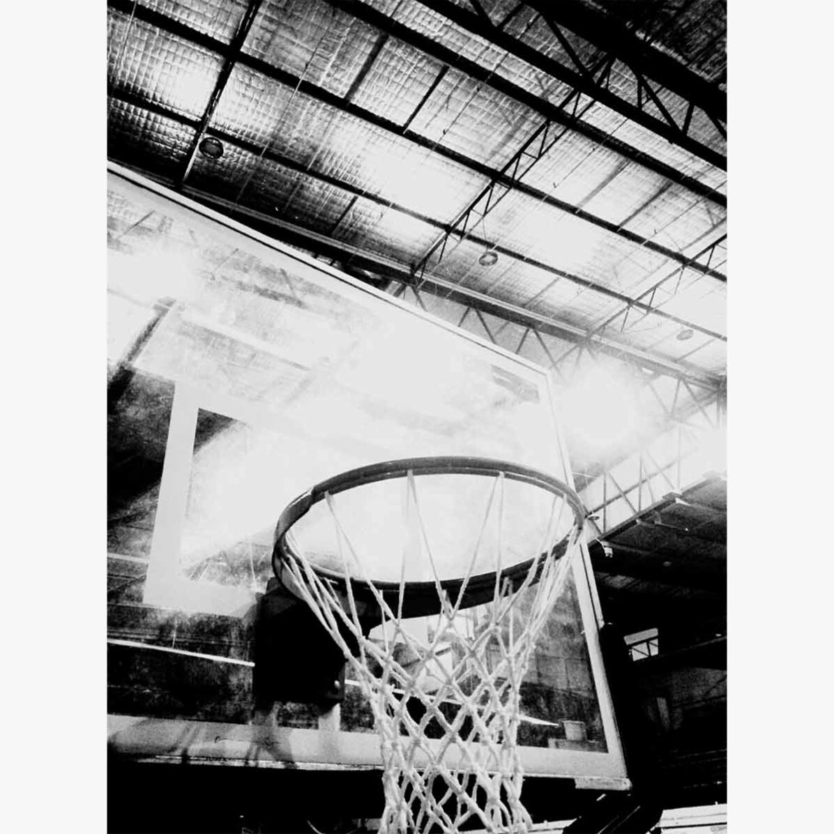 Poster „Basketballkorb“