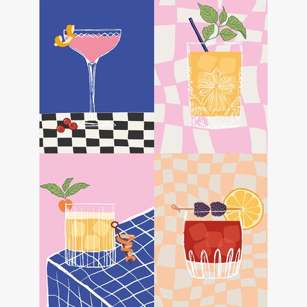 Poster „Drinks“