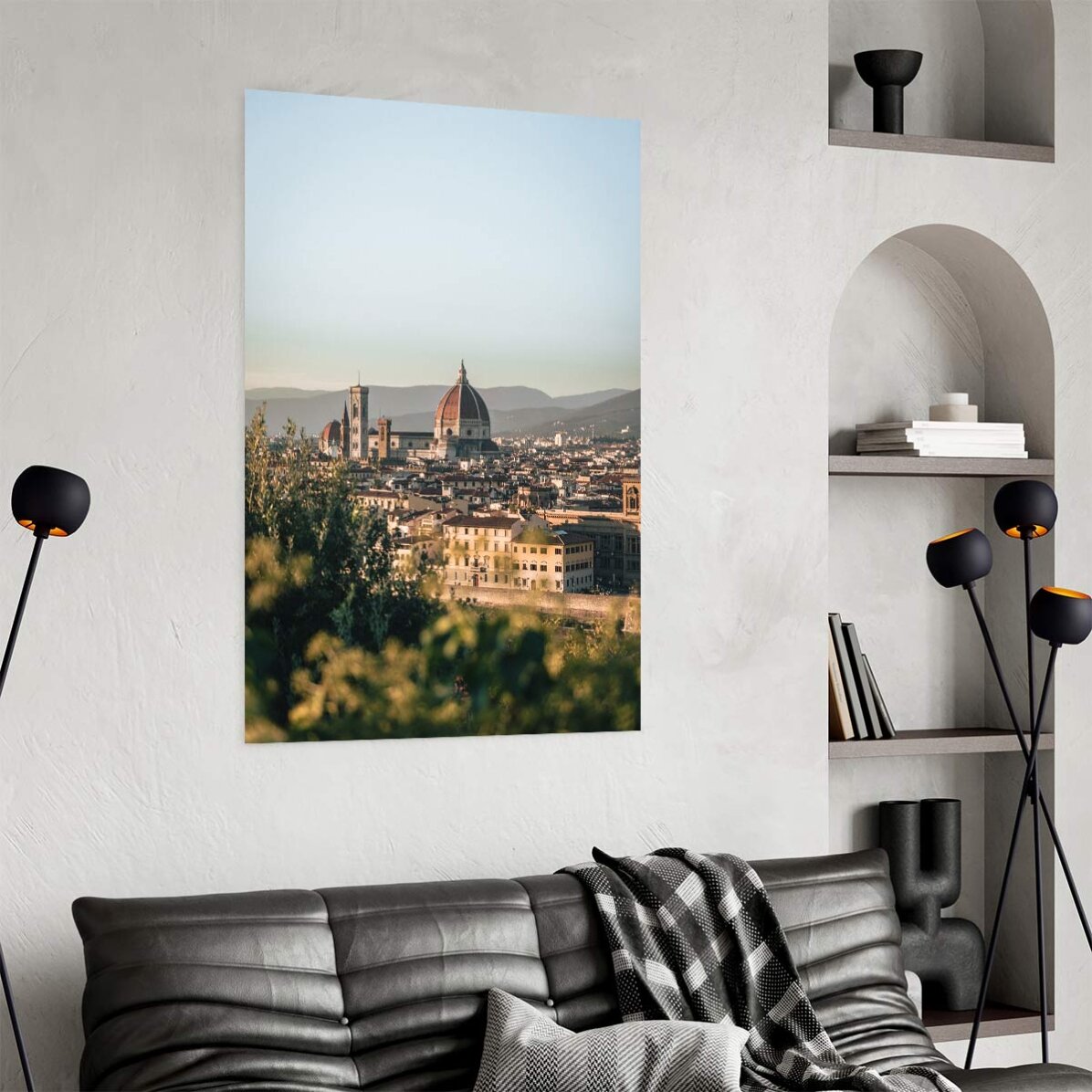 Poster aus Florenz, Italien