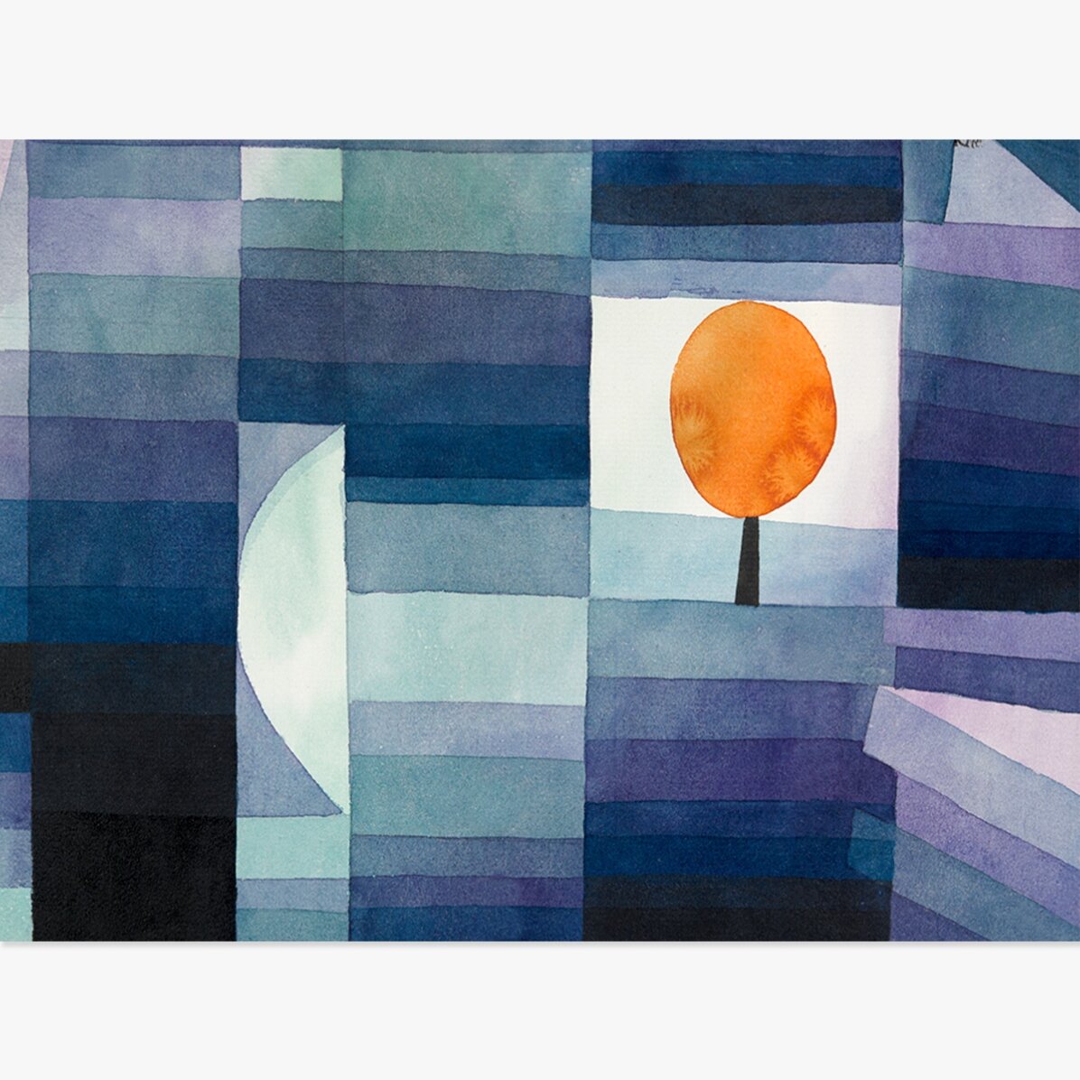 Poster im Querformat – Paul Klee – Der Frühlingsbote 1922