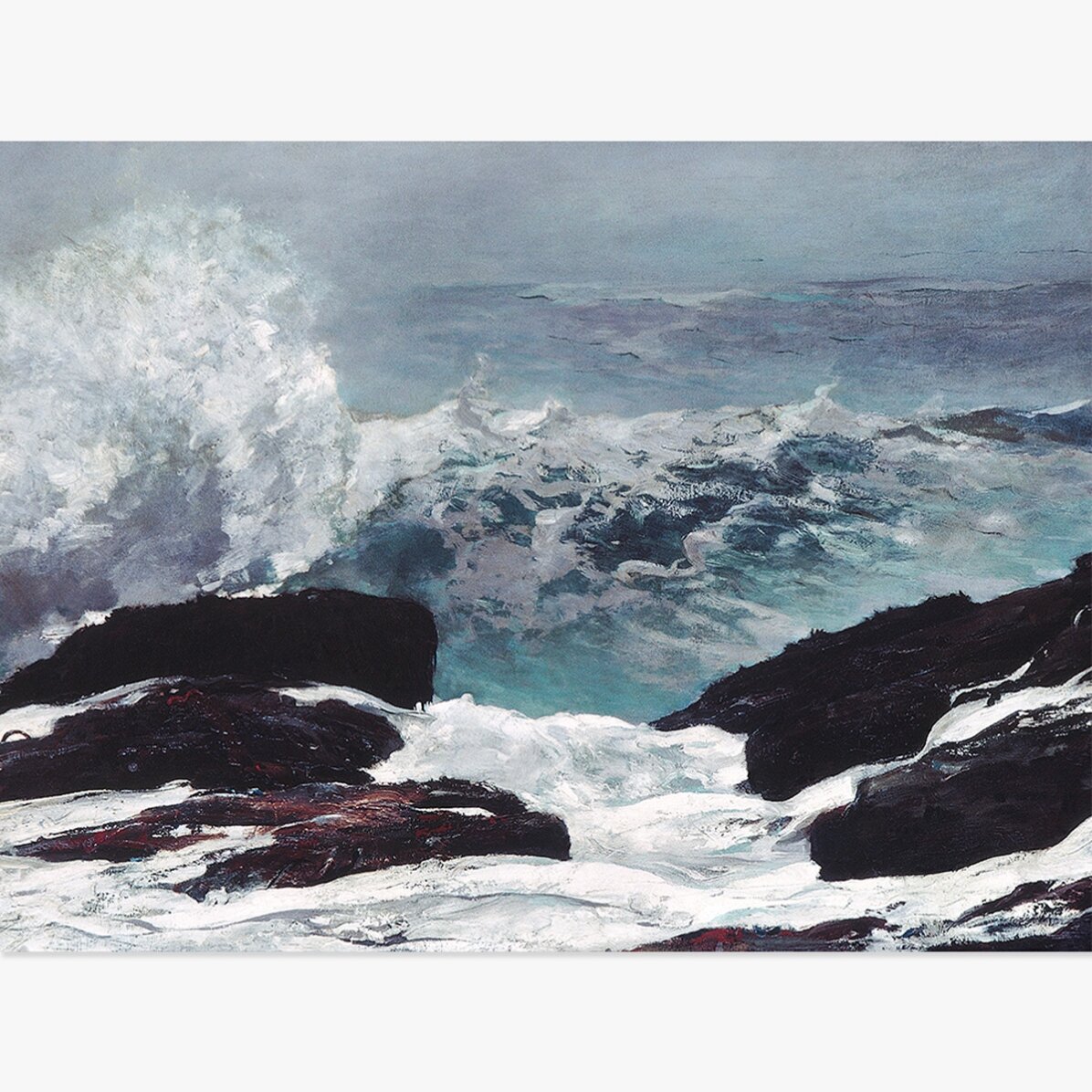 Poster im Querformat – Winslow Homer – „Northeaster“ 1895
