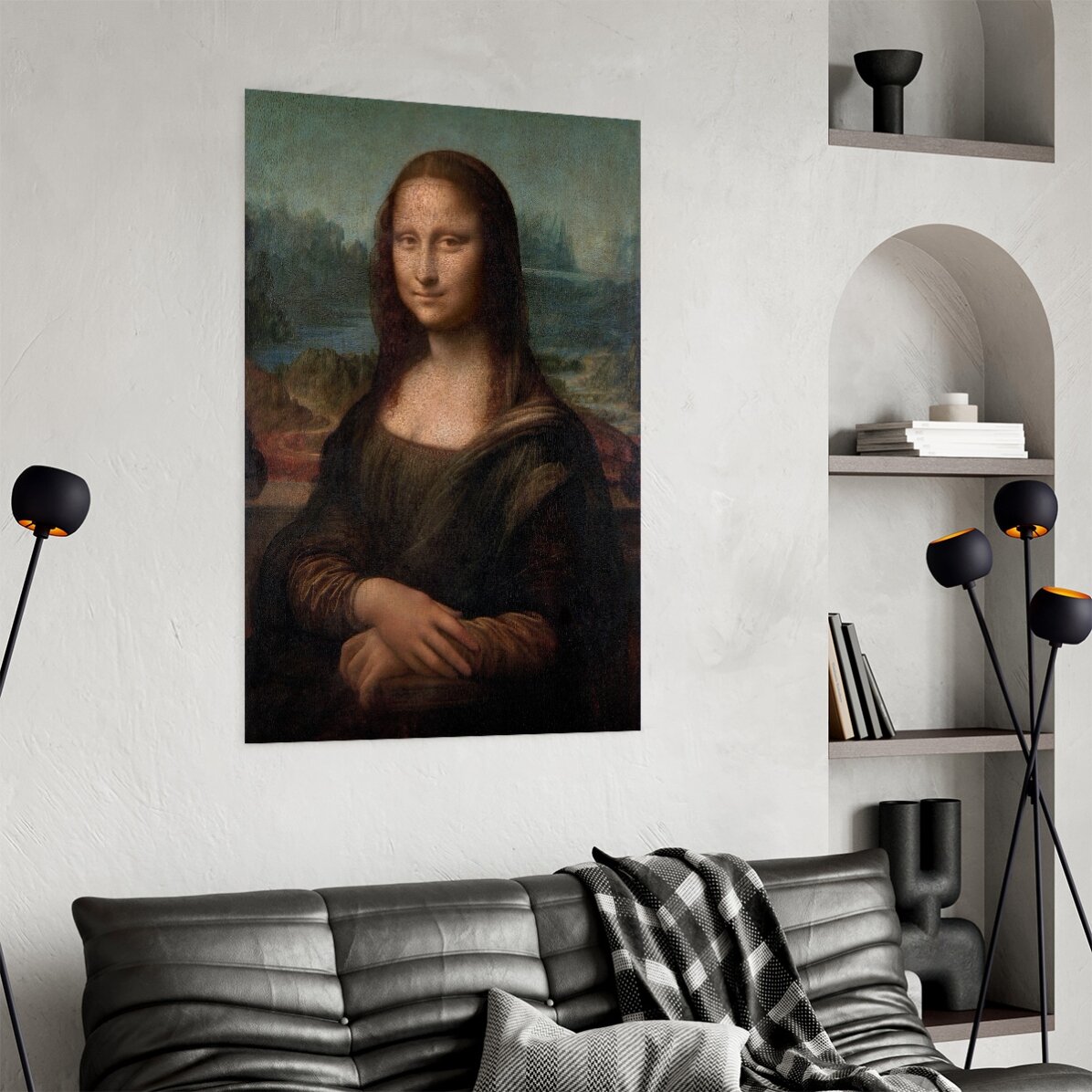 Poster: Leonardo da Vinci, Mona Lisa del Giocondo, 1506