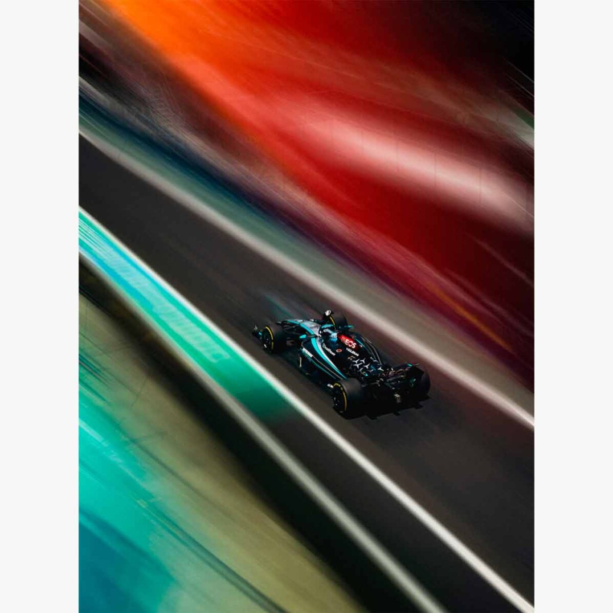 Rennwagen-Poster