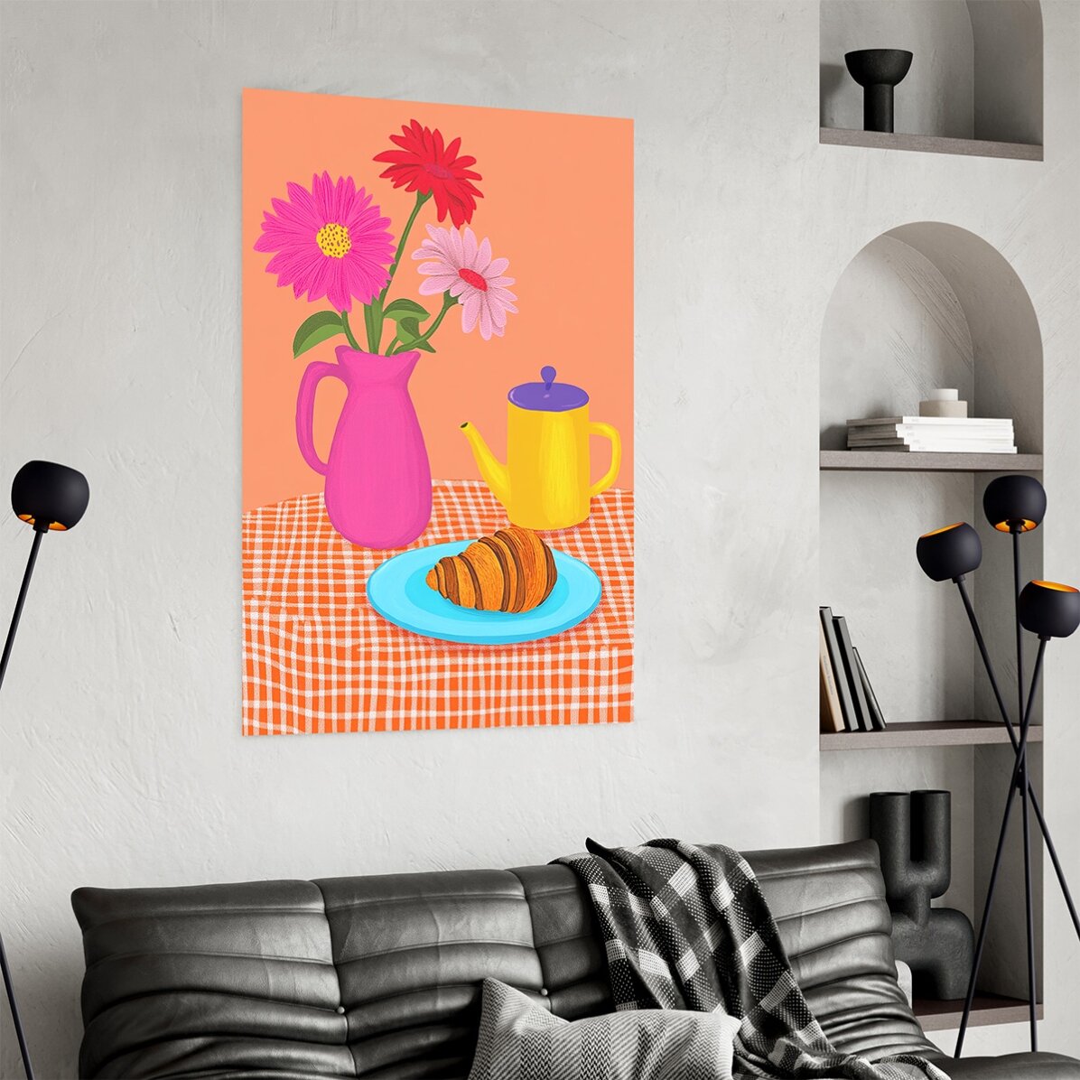Poster „Frühstück“