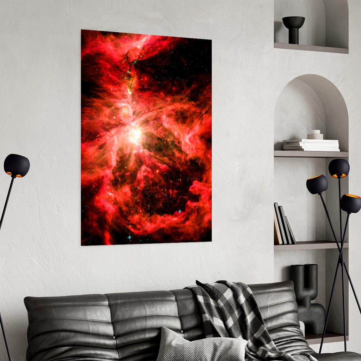 Poster „Der Rote Nebel“