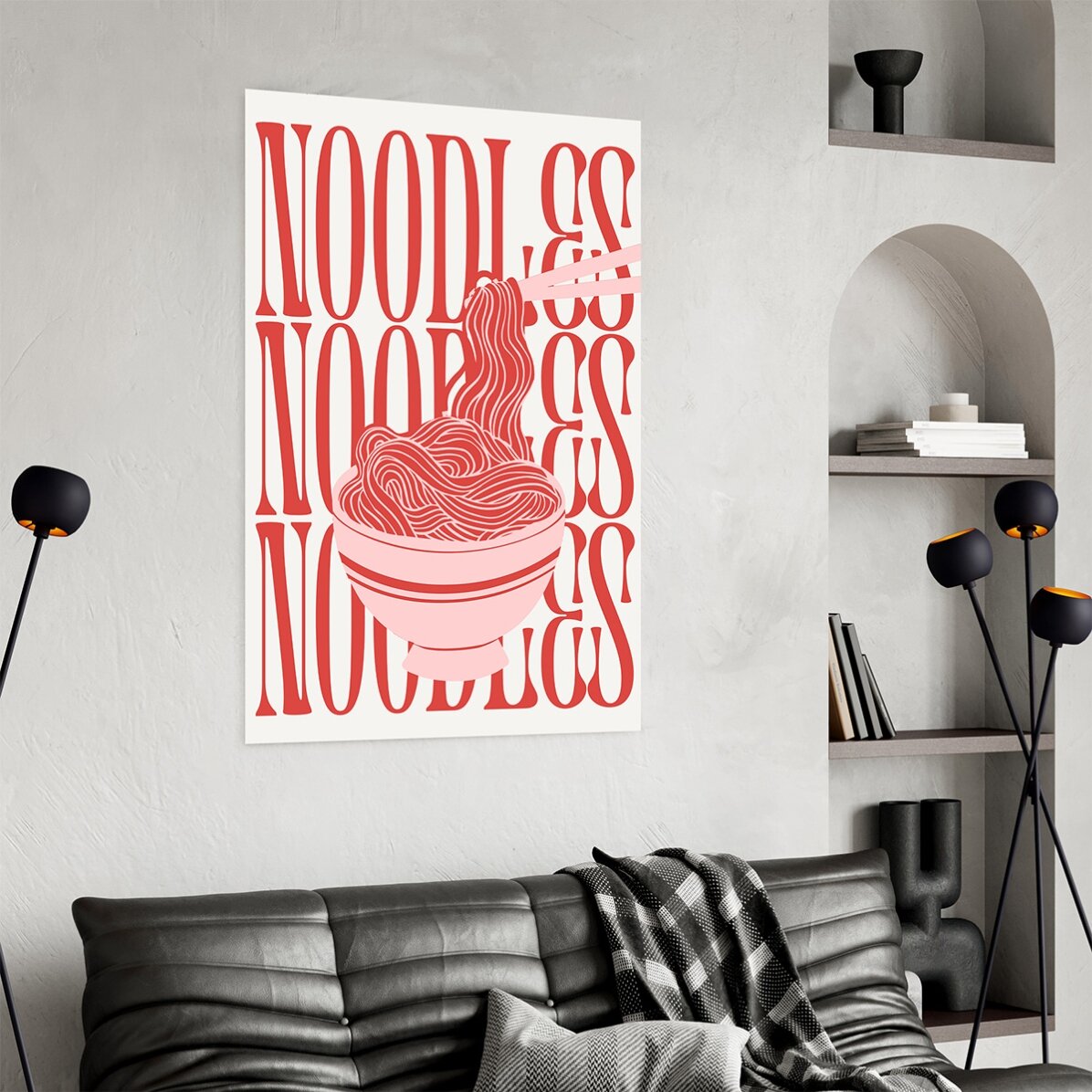 Poster „Noodles Lover“