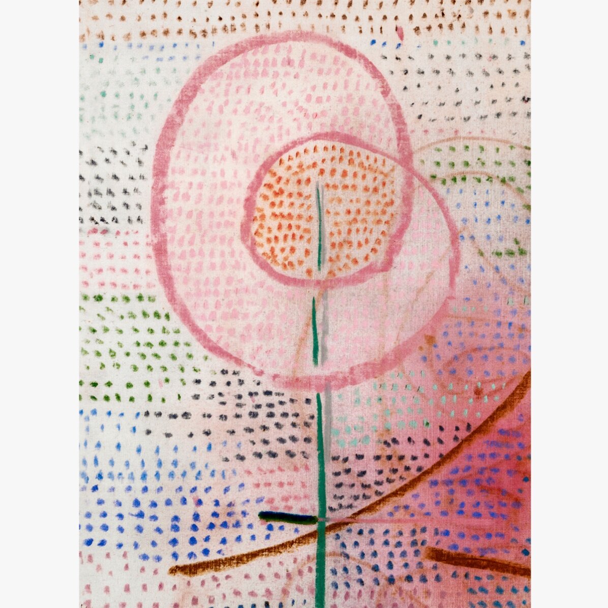Poster von Paul Klee, „Blossoming“, 1934