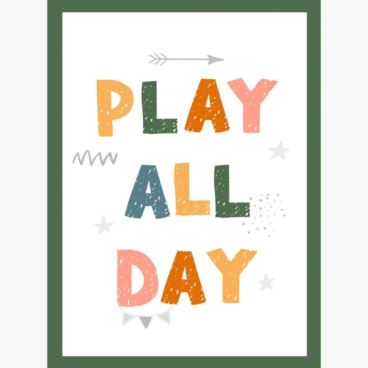 Poster „Play All Day“