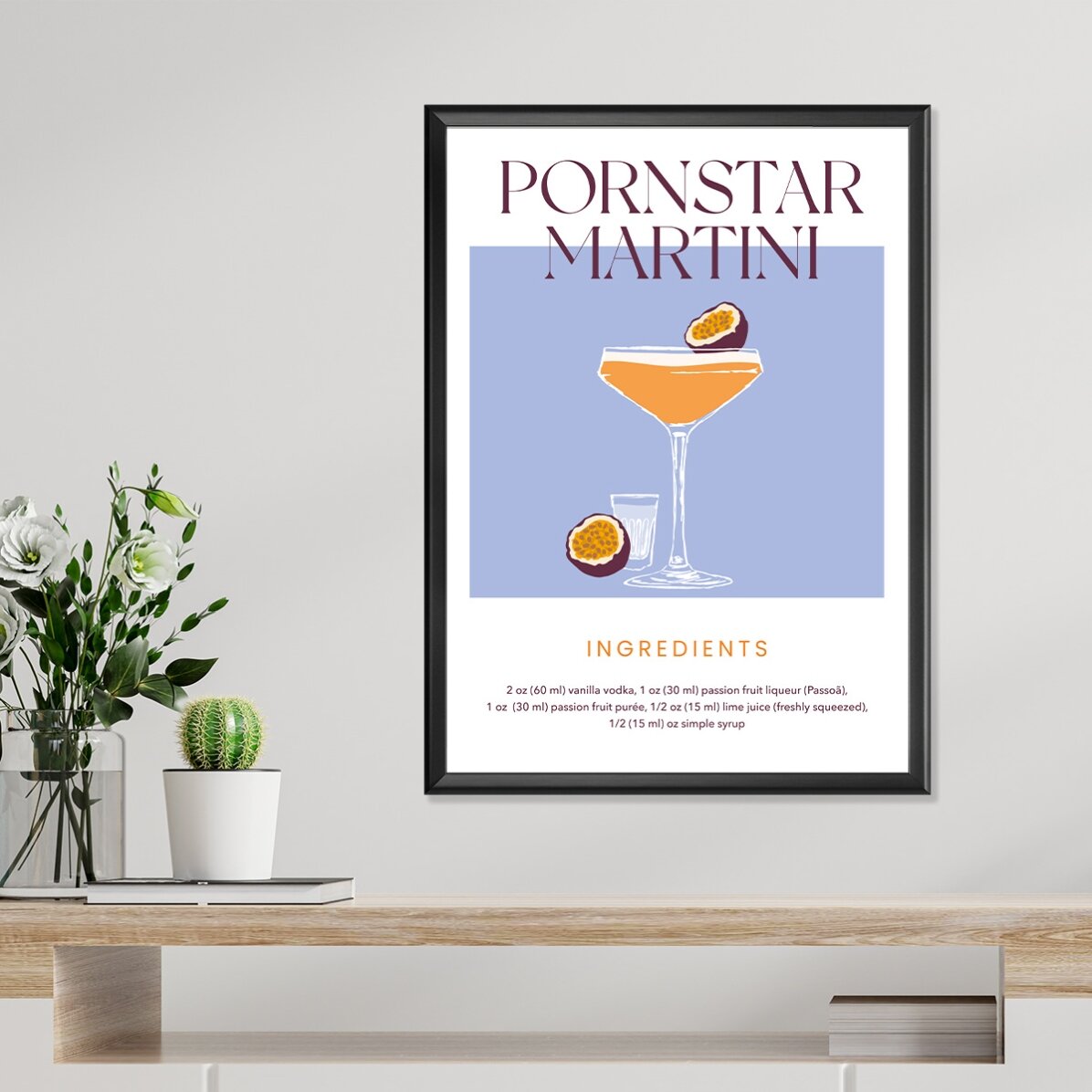 Poster „Pornstar Martini“