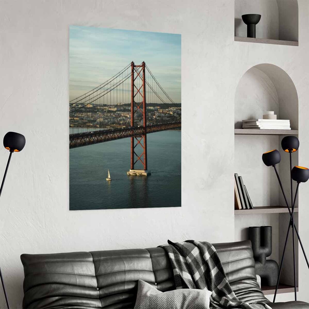 Poster „Red Bridge“