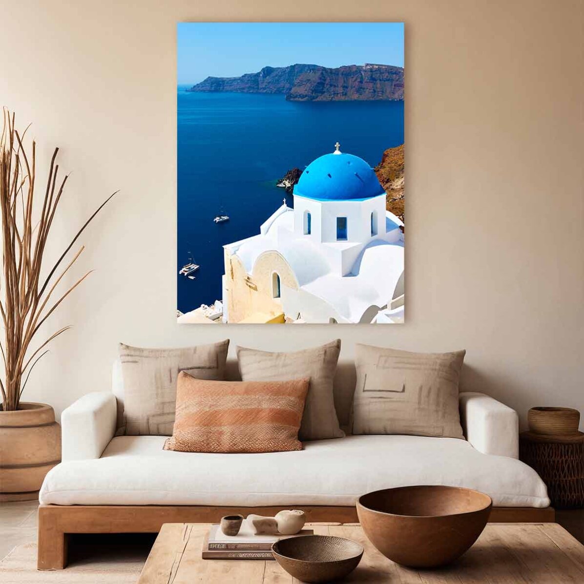 Poster von Santorini