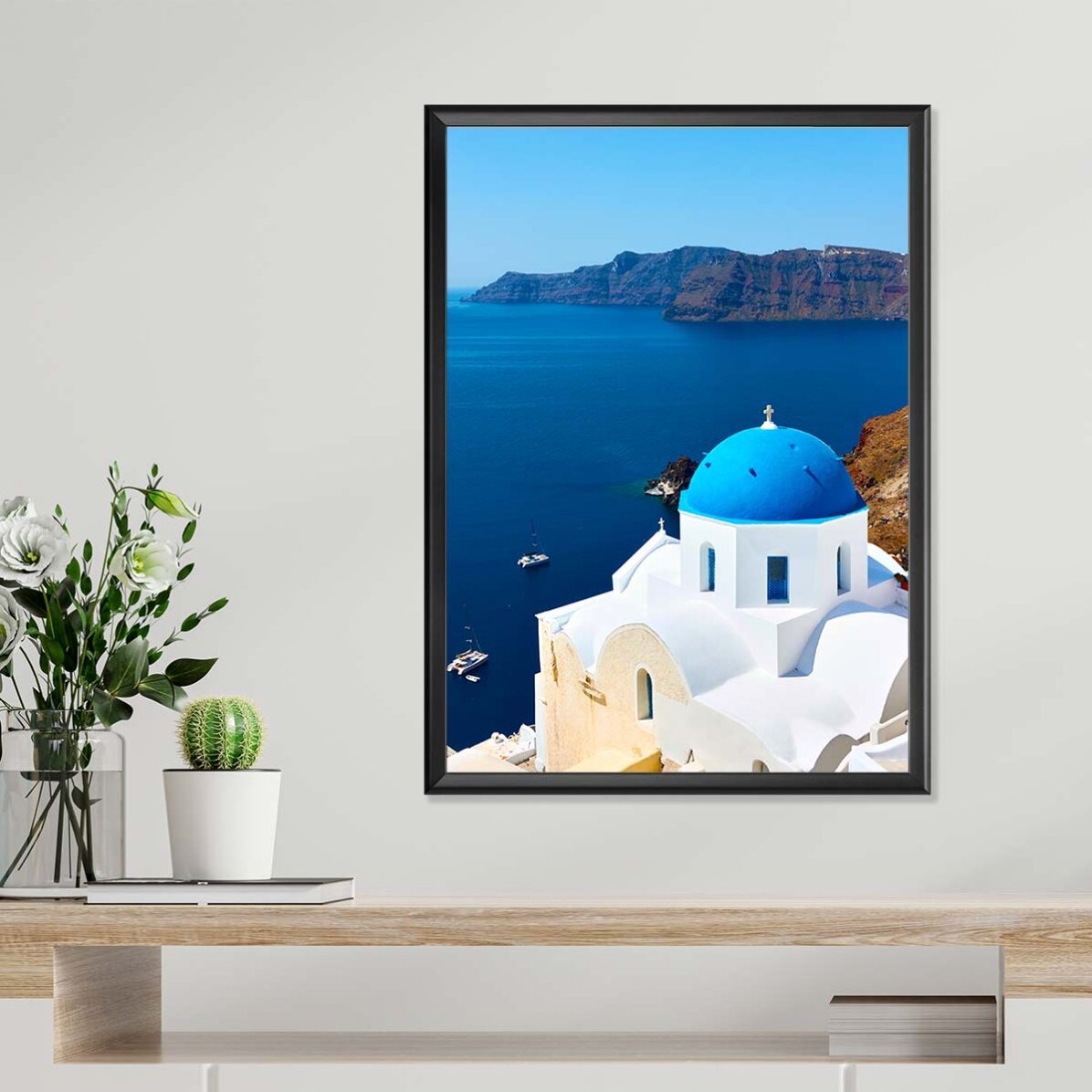 Poster von Santorini