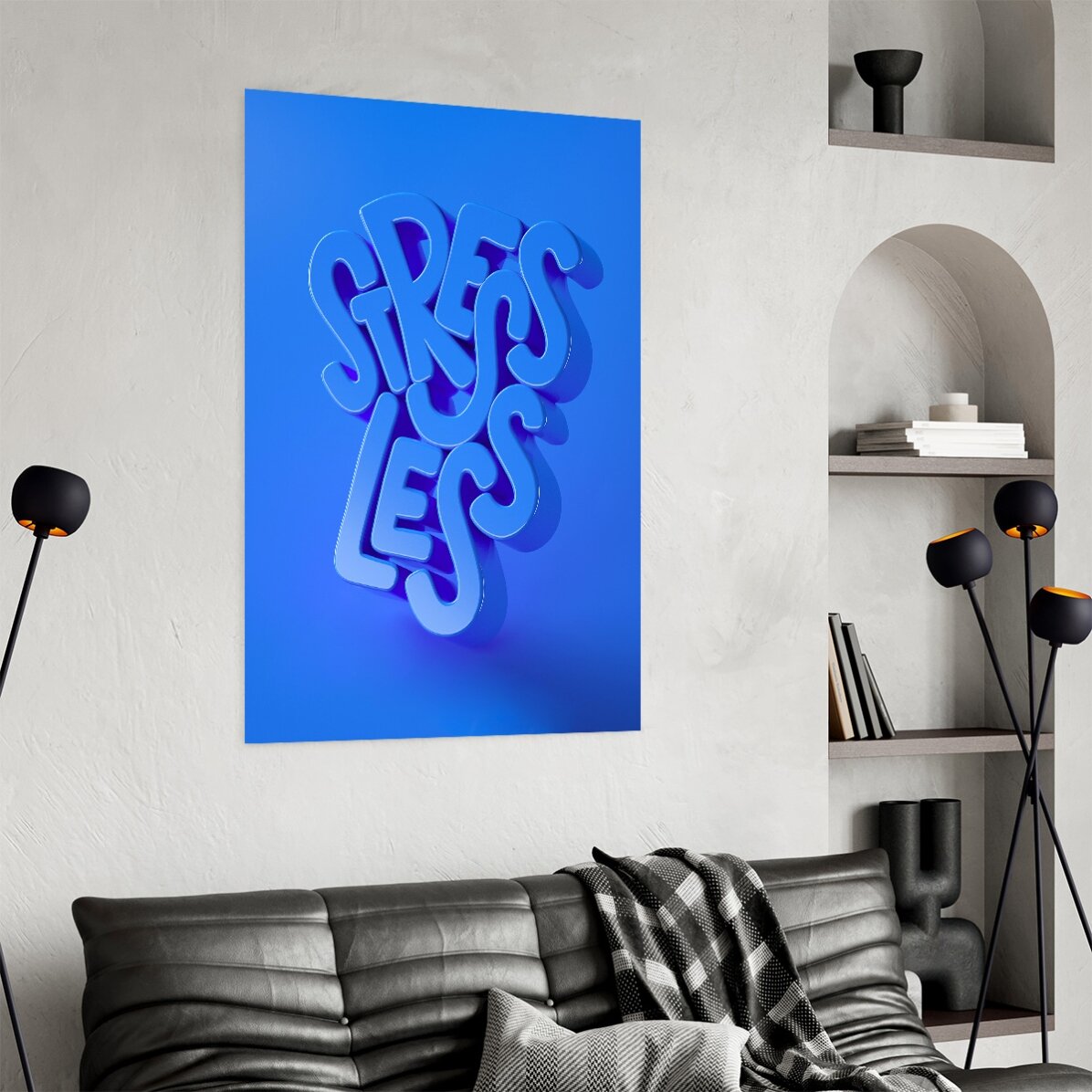 Poster „Stress Less“