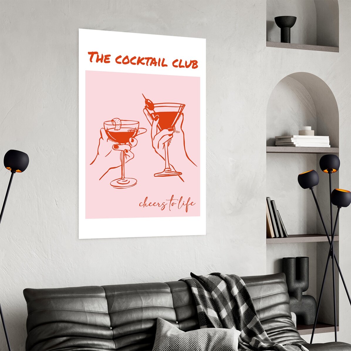Poster „The Cocktail Club“