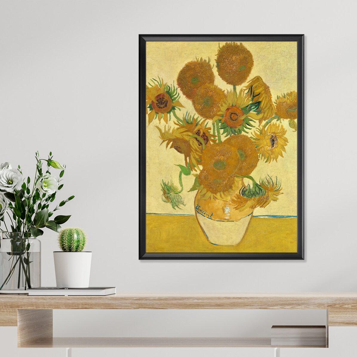 Poster von Vincent van Gogh, „Sonnenblume“, 1888