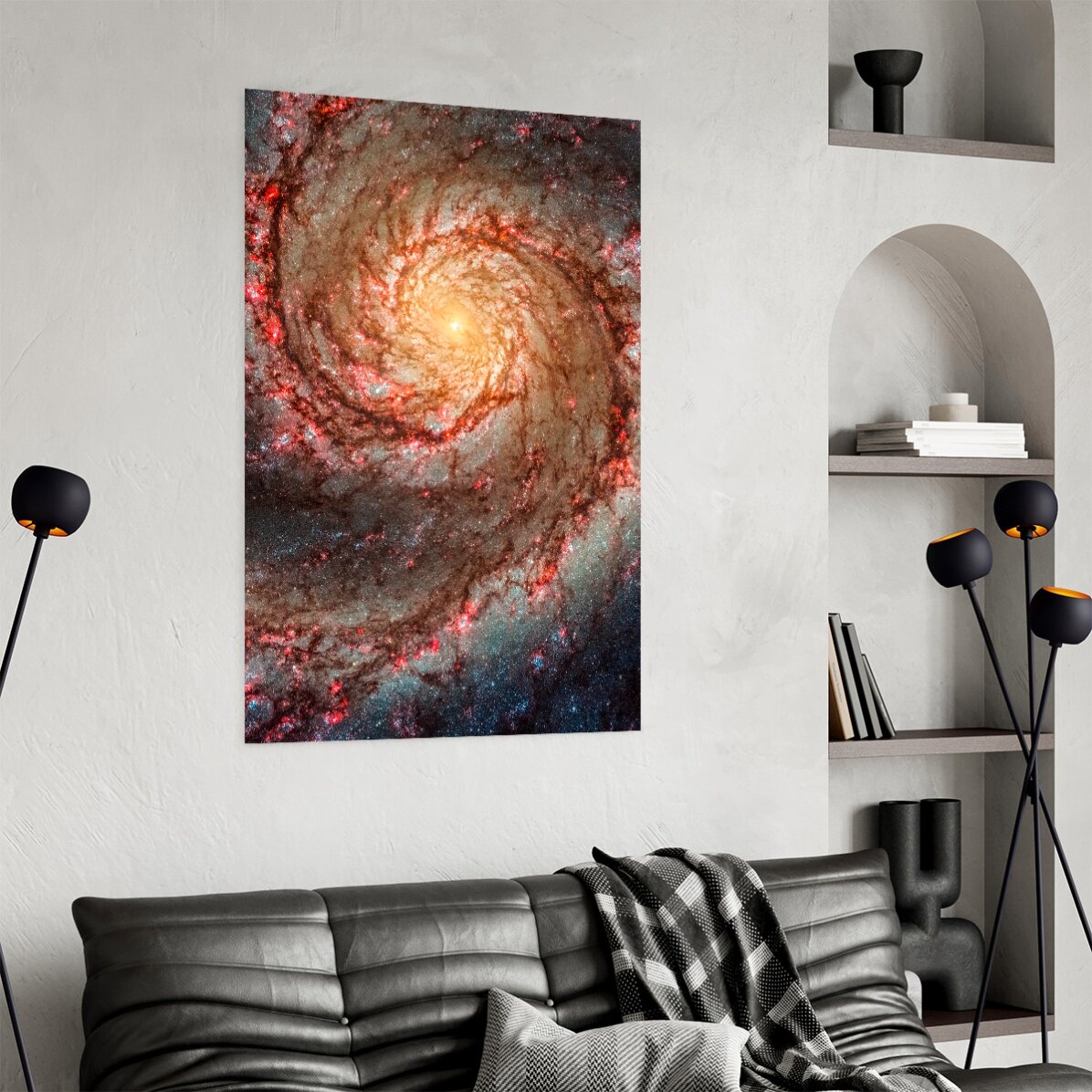 Poster „Whirlpool Galaxy“