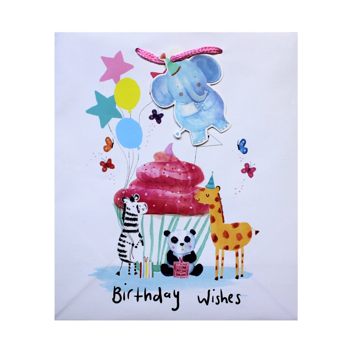 Geschenktüte – Modell „Birthday wishes“