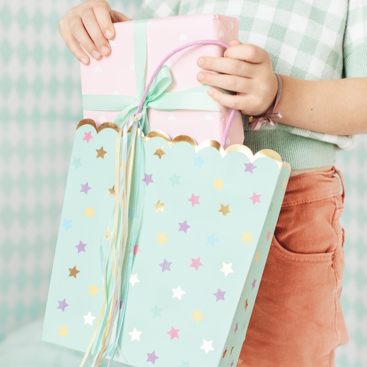 Geschenktüte – Sternchen
