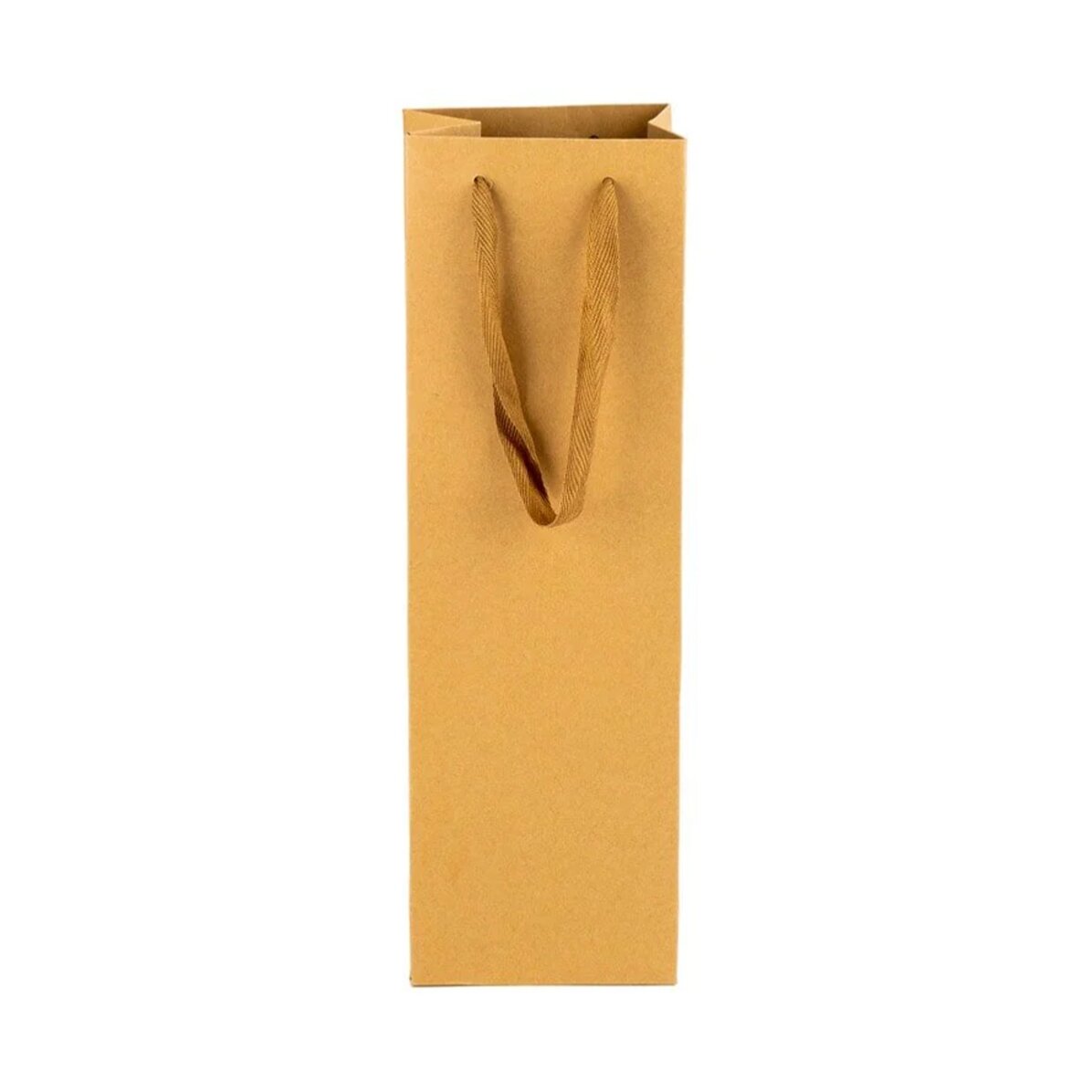 Kraftpapier-Geschenktüte für die Flasche