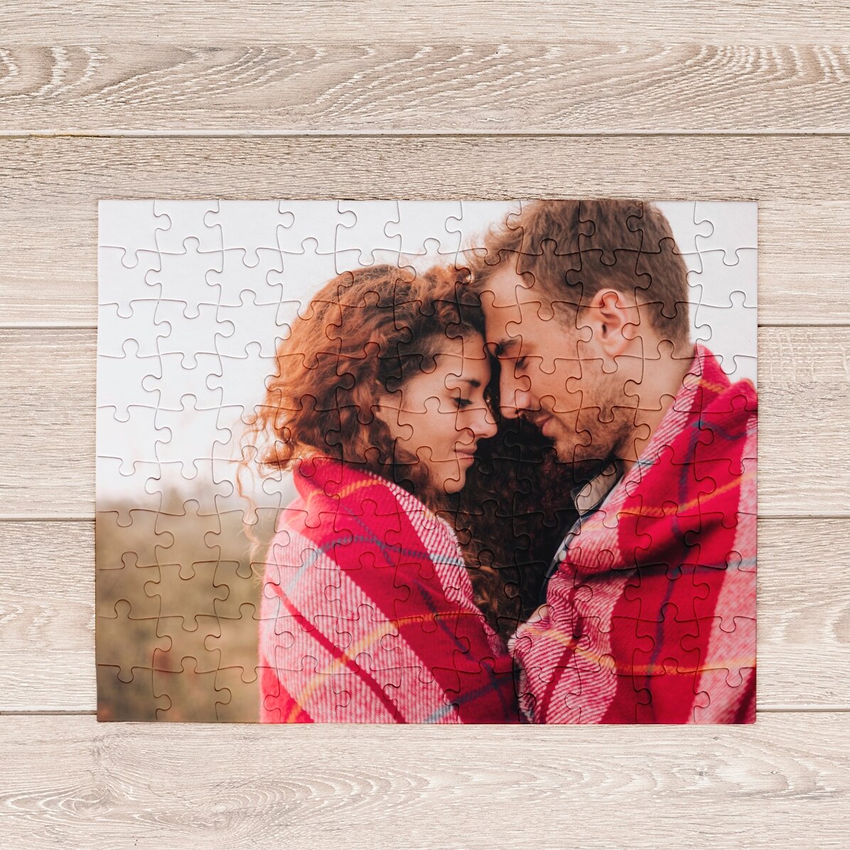 Individuell gestaltetes Puzzle mit einem Foto im Format 24 x 19 cm