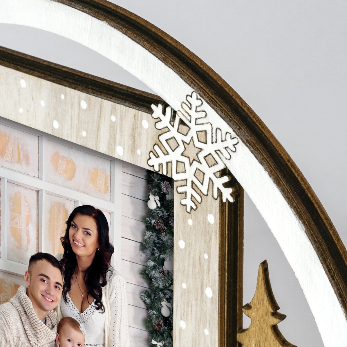 Weihnachts-Fotorahmen – Modell Vester