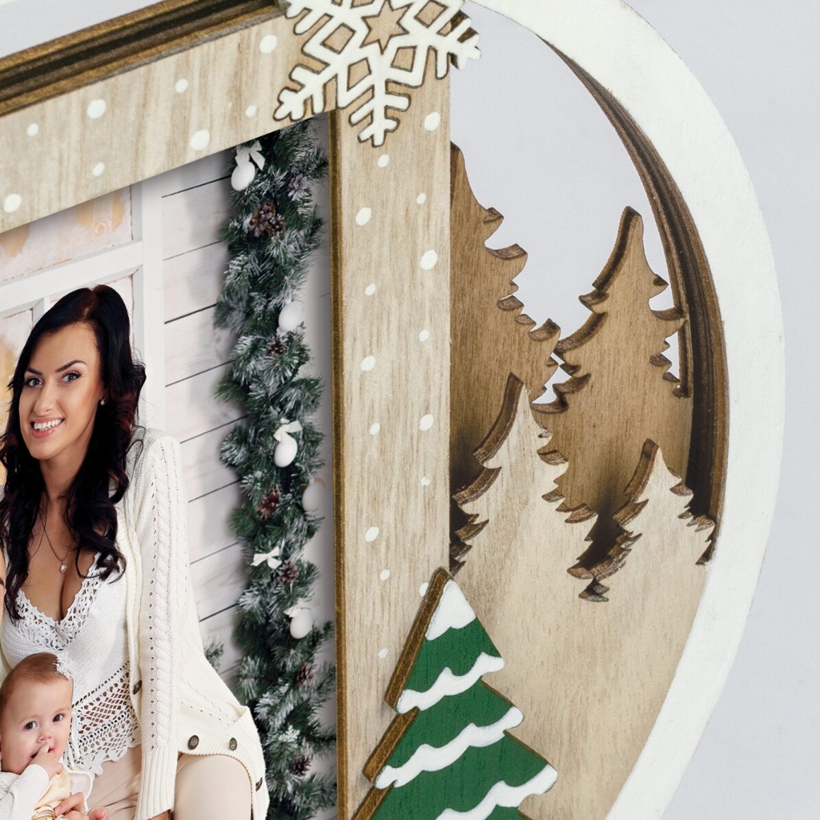 Weihnachts-Fotorahmen – Modell Vester