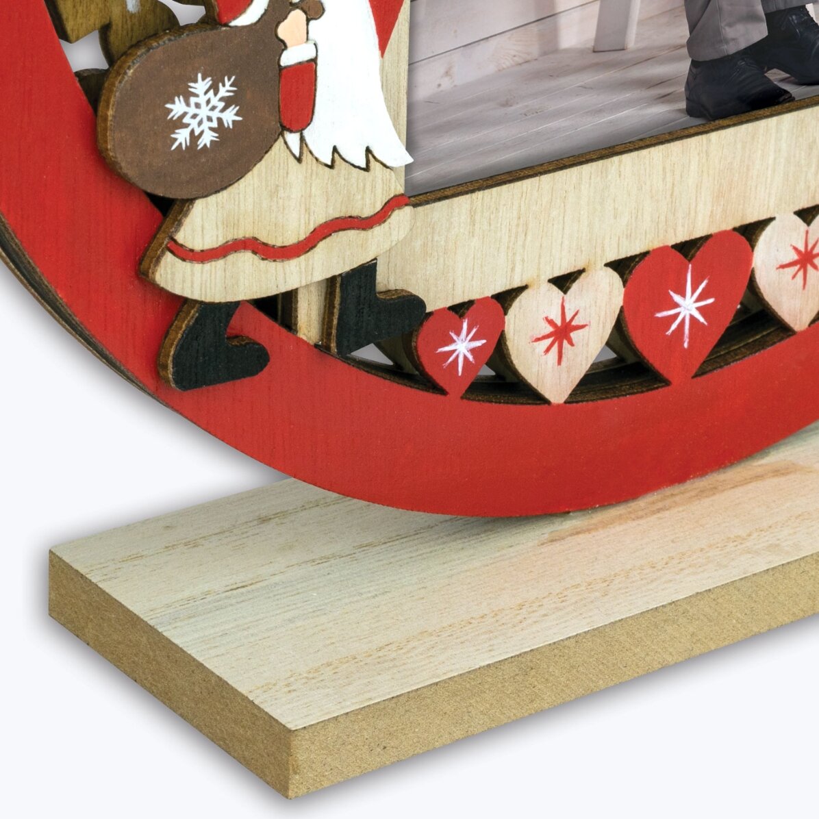 Weihnachts-Fotorahmen – Modell Curtis