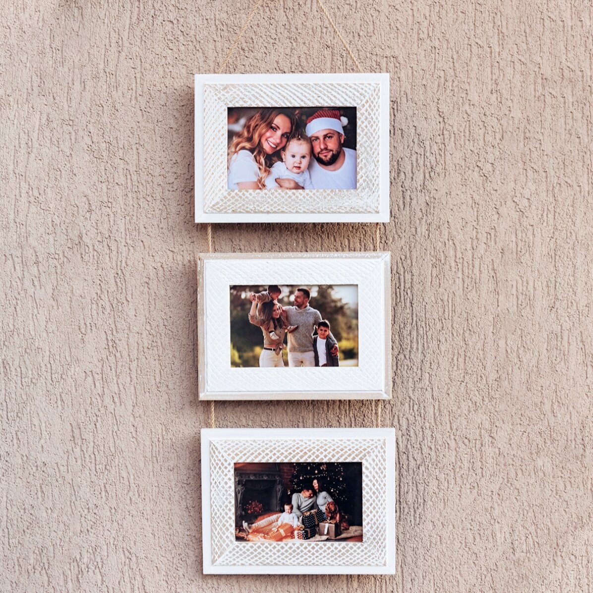 Fotorahmen für 3 Fotos im Format 10 x 15 cm