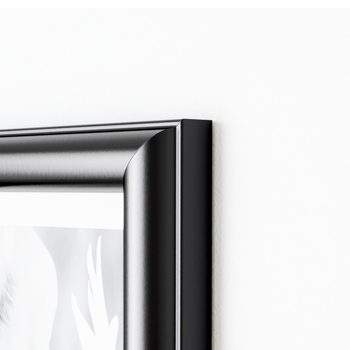 Individuell gestalteter Fotorahmen mit einem Foto – Passepartout im A4-Hochformat