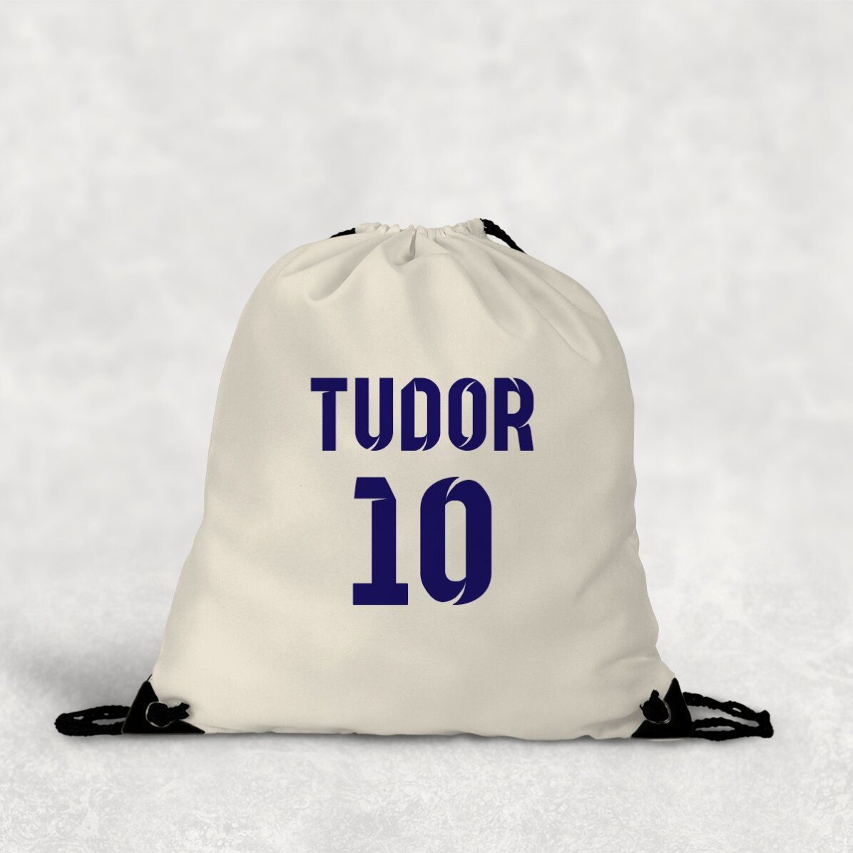 Personalisierter Rucksack mit Namen und Nummer – Fußballmodell