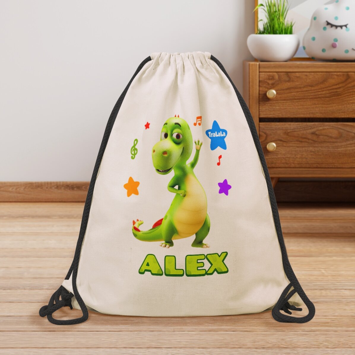 Rucksack mit Namensaufdruck – Zigaloo