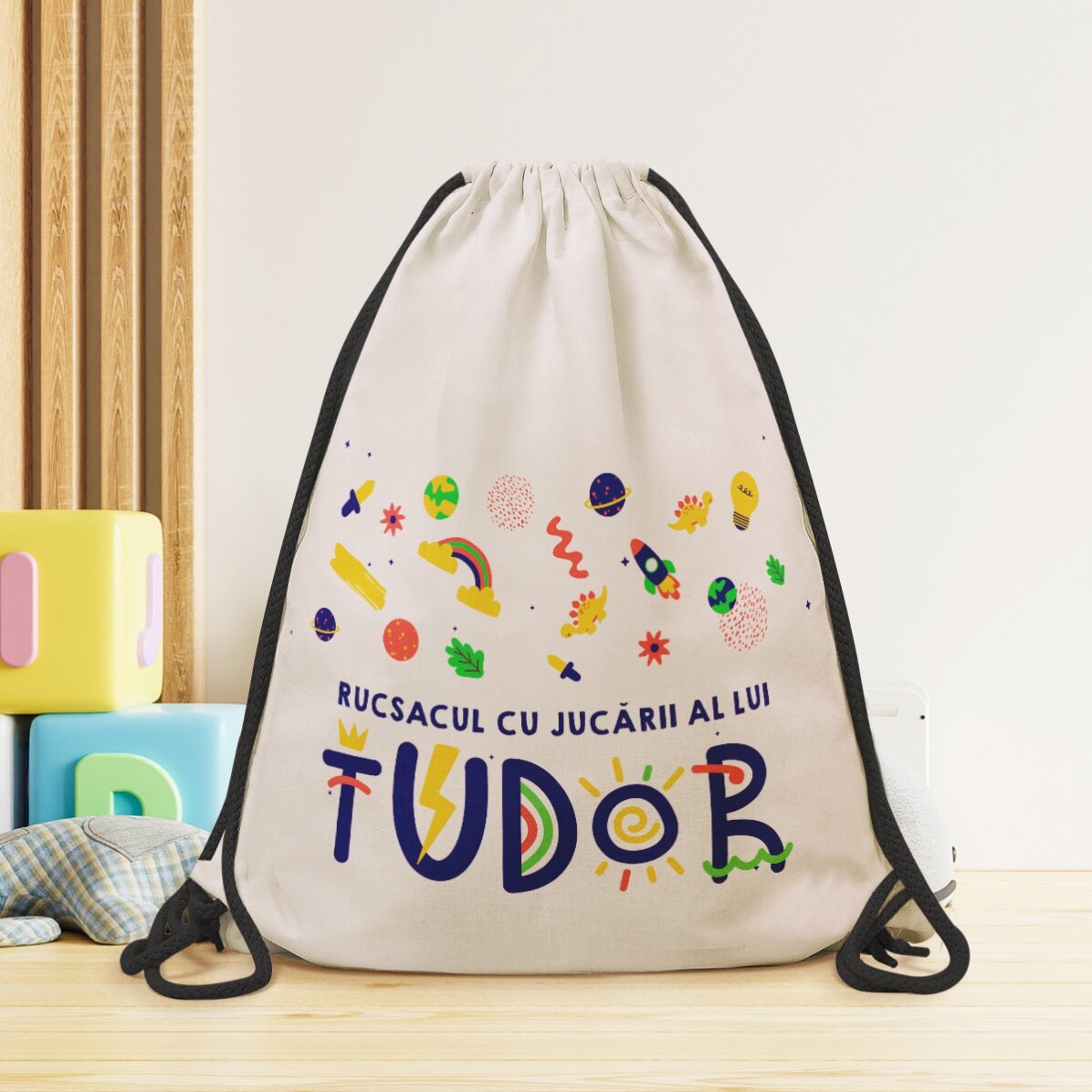 Personalisierter Rucksack mit Aufdruck – Spielzeug