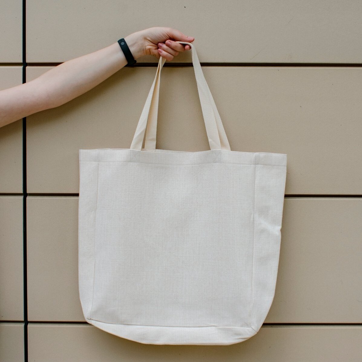Personalisierte Tragetasche mit Schriftzug – Awesome