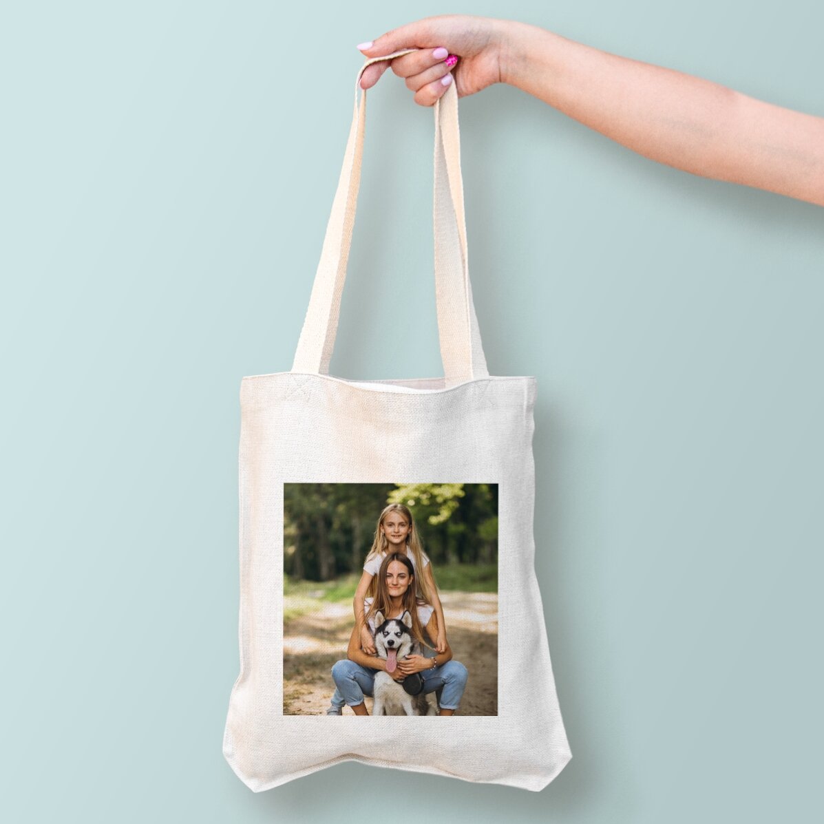 Personalisierte Tasche mit Foto