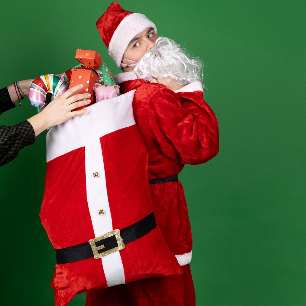 Geschenktüte – Weihnachtsmann
