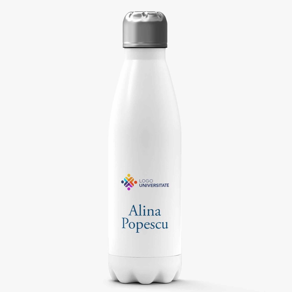 Personalisiertes Geschenkset für Lehrerinnen mit persönlicher Botschaft und Logo