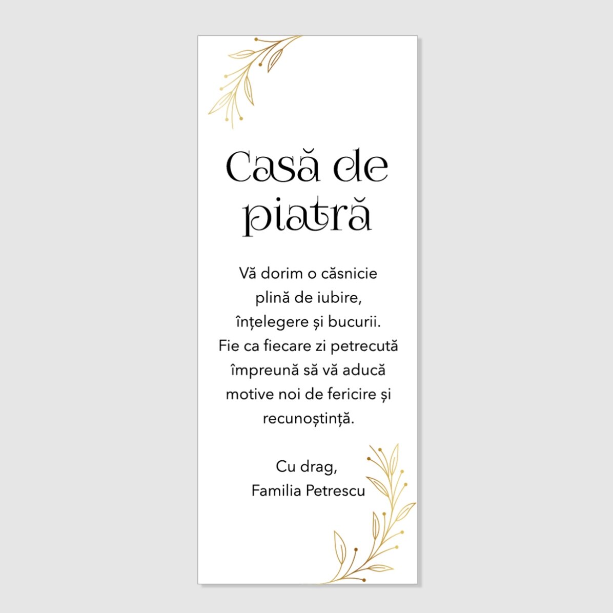 Personalisiertes Hochzeitsgeschenkset