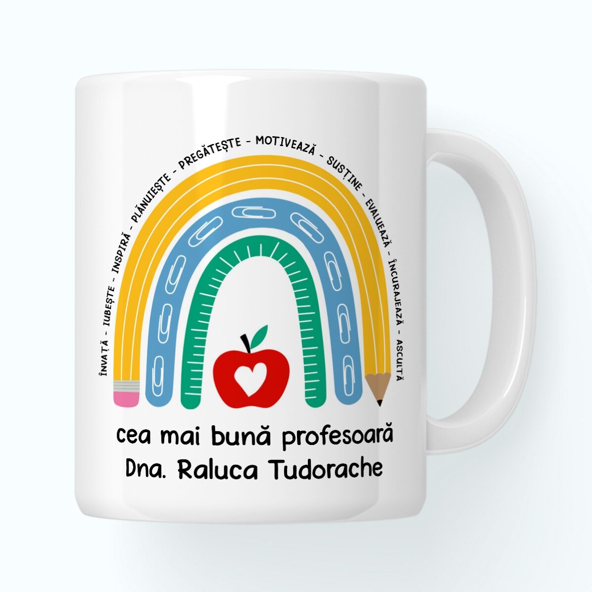 Personalisiertes Geschenkset für die Lehrerin – Dankbarkeit