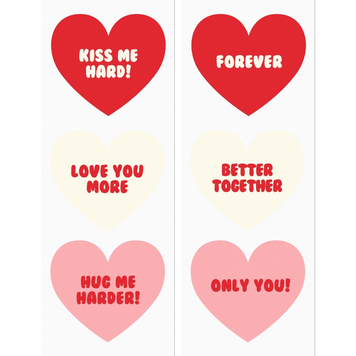 Geschenkbeutel-Set – Sweet Love