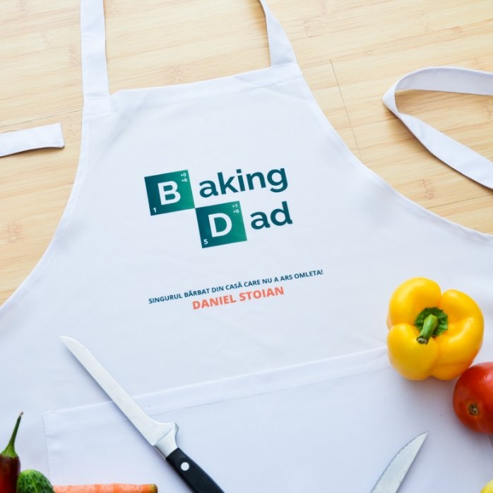 Individuelle Schürze – Baking Person