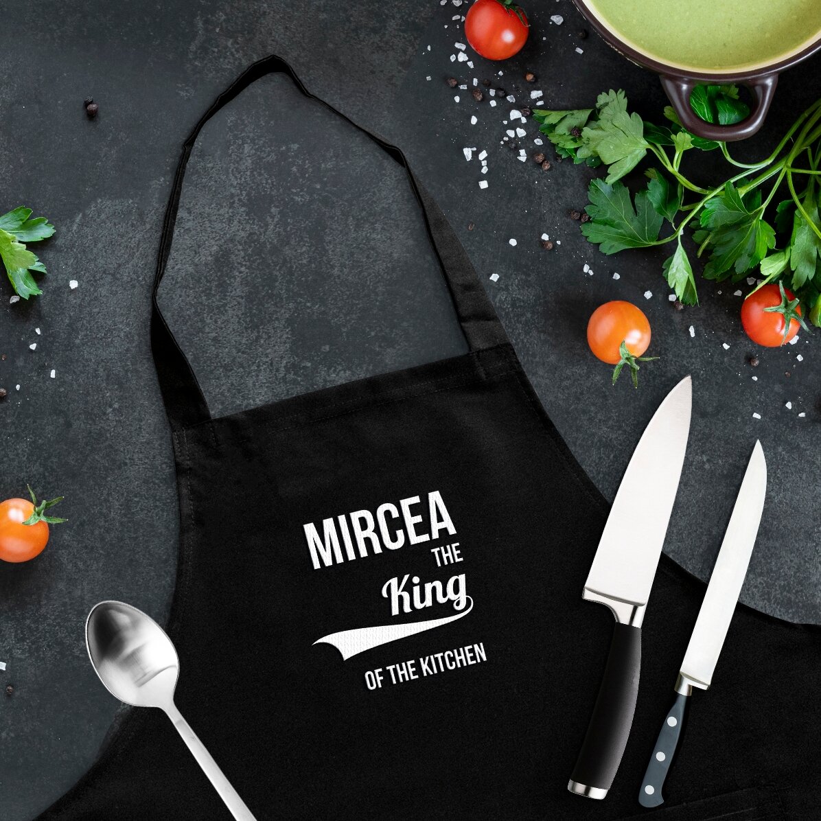 Individuelle Schürze – King of the Kitchen