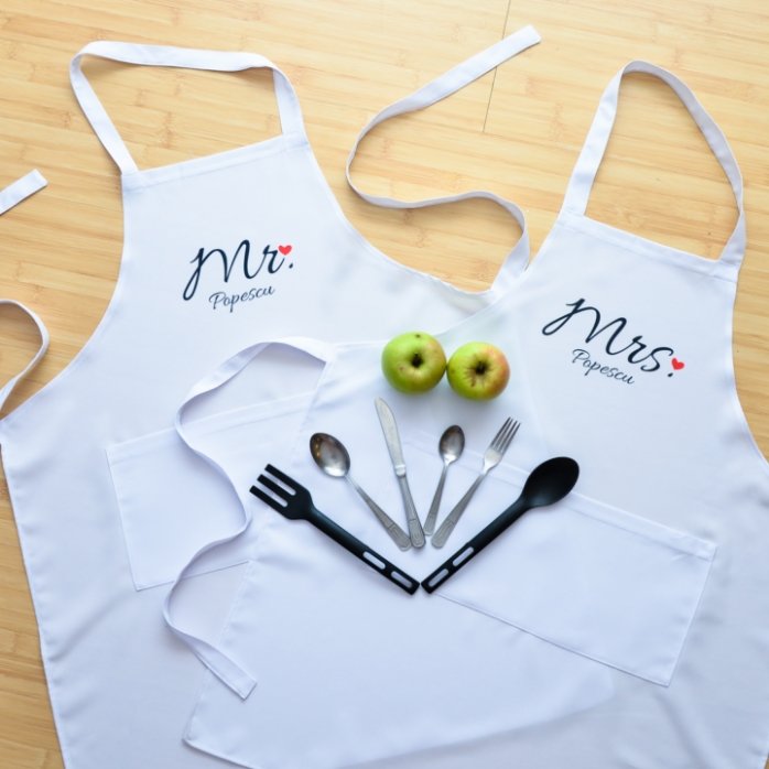 Individuell gestaltete Sets für Paare – Mr & Mrs