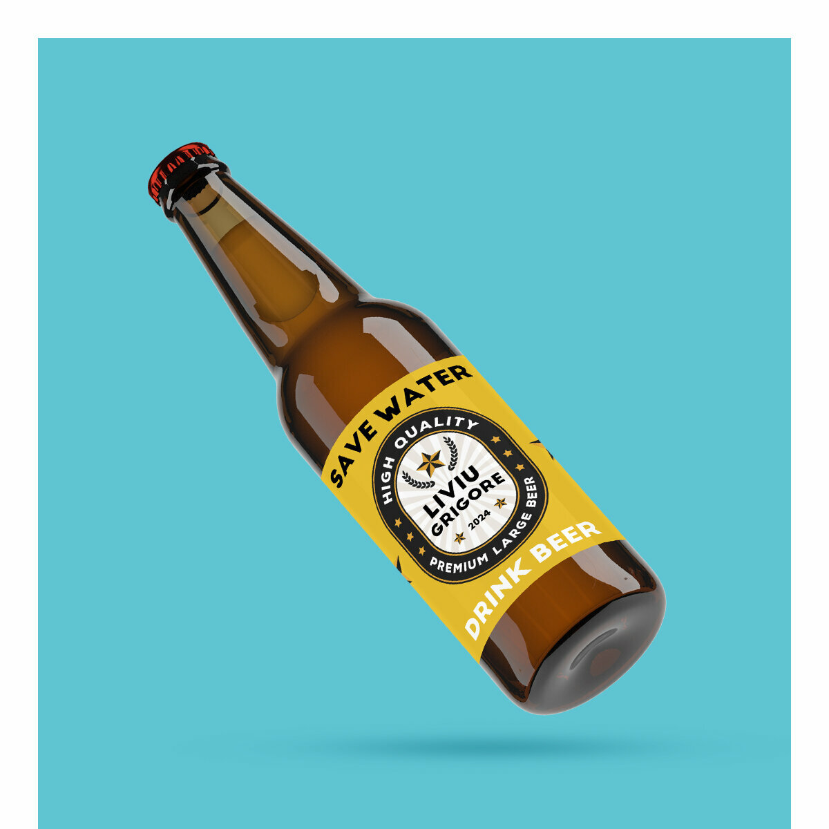 Personalisierte Bierflaschen