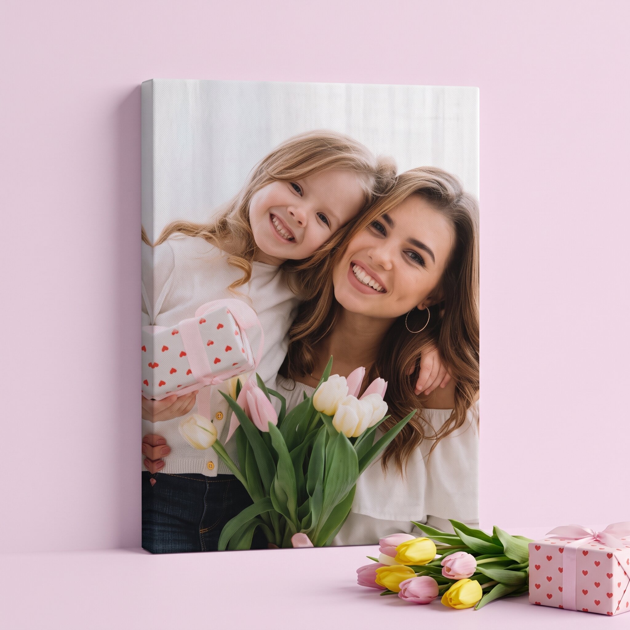 Individuell gestaltetes Leinwandbild mit einem Foto
