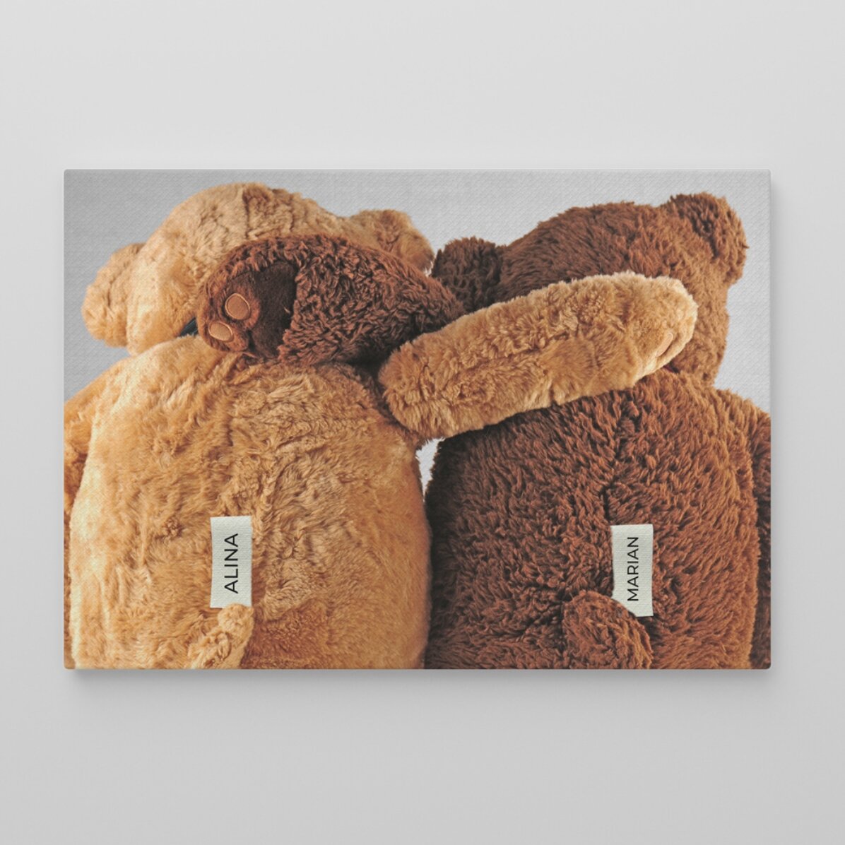 Individuell gestaltetes Bild – Teddybären