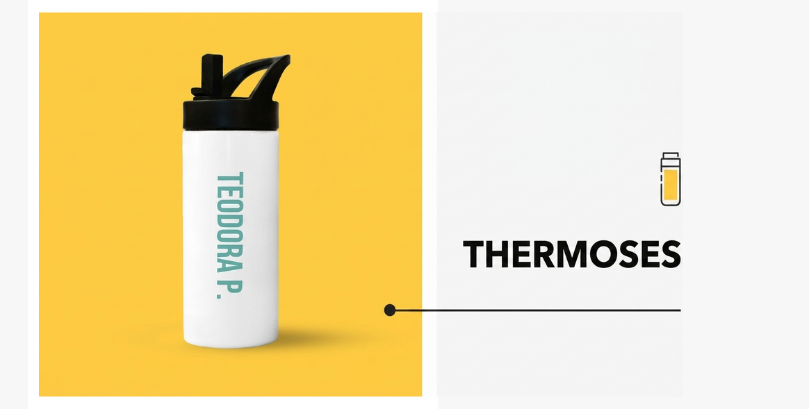Personalisierte Thermosflaschen