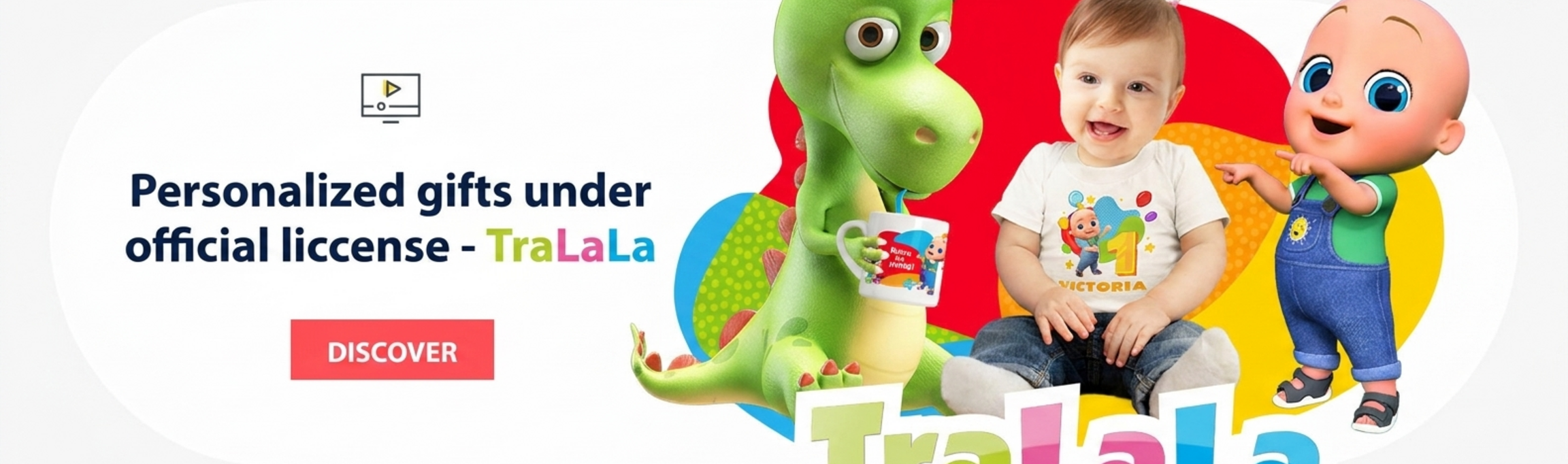 Personalisierte Geschenke mit offizieller Lizenz – TraLaLa