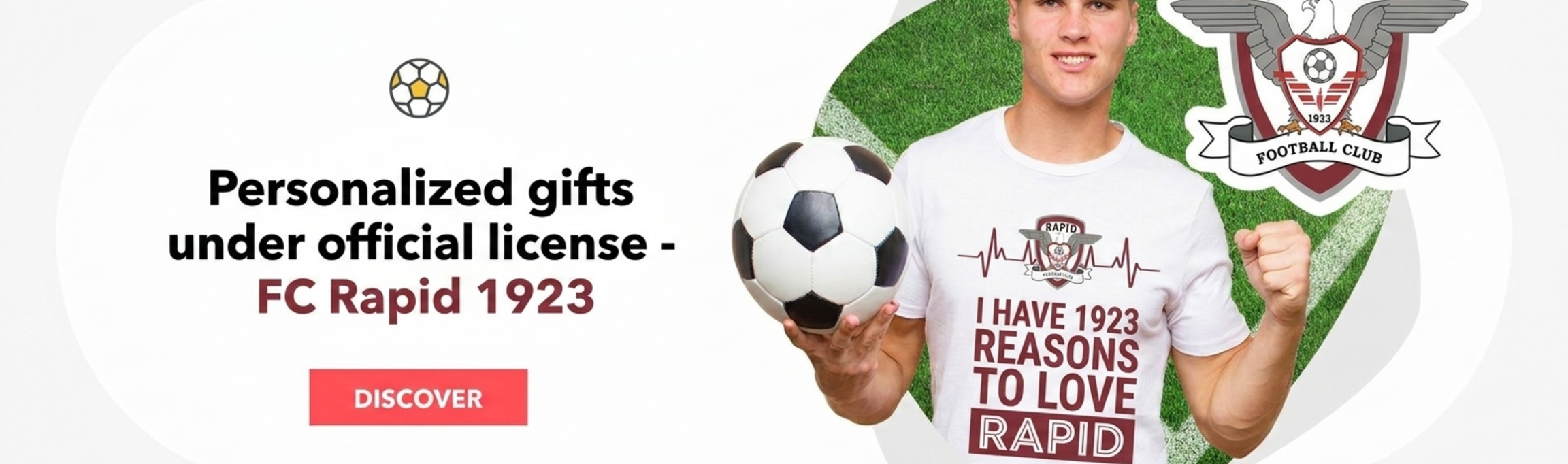 Personalisierte Geschenke unter offizieller Lizenz – FC Rapid 1923 Bukarest